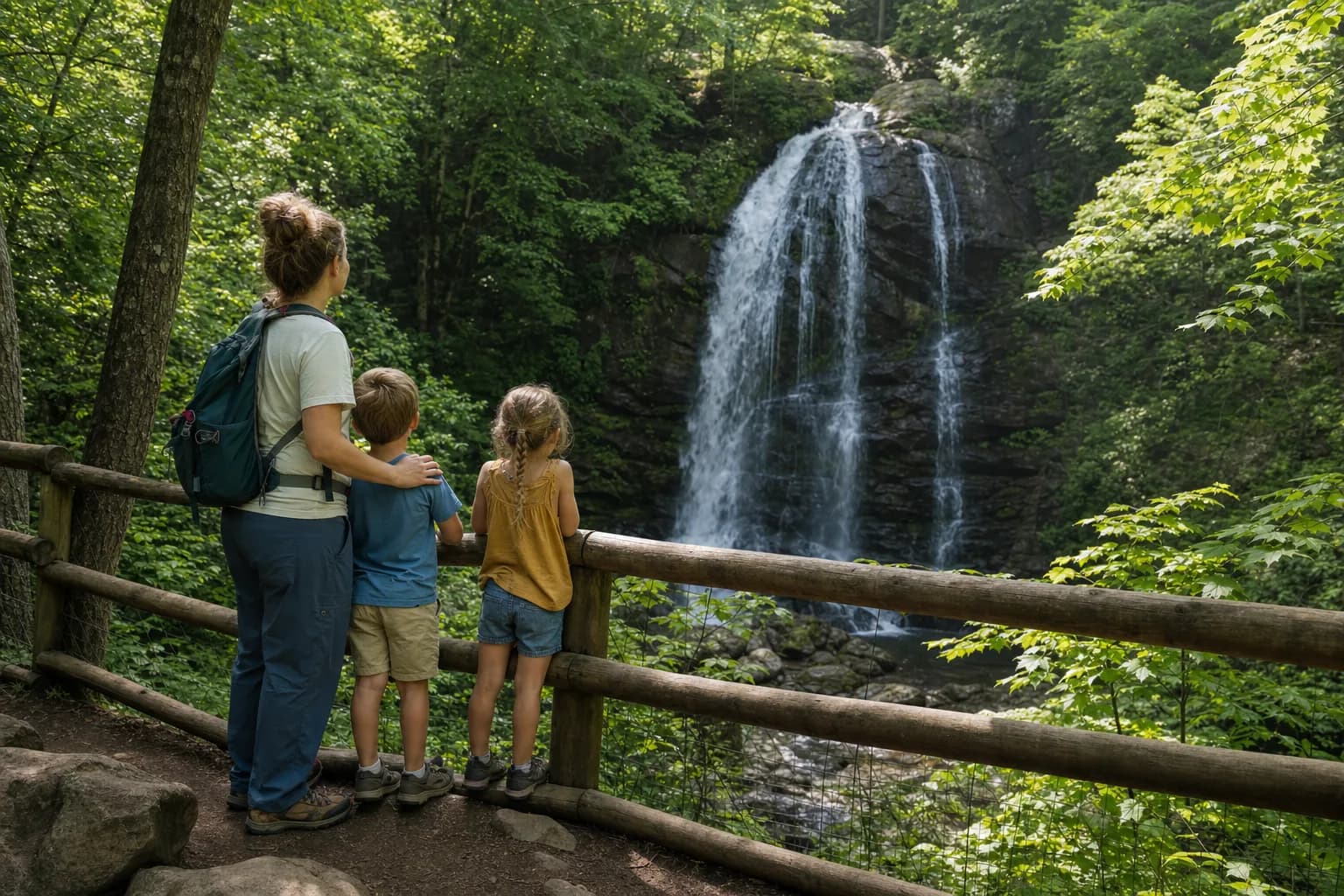 North Georgia Waterfall Hikes Little Legs Can Actually Handle